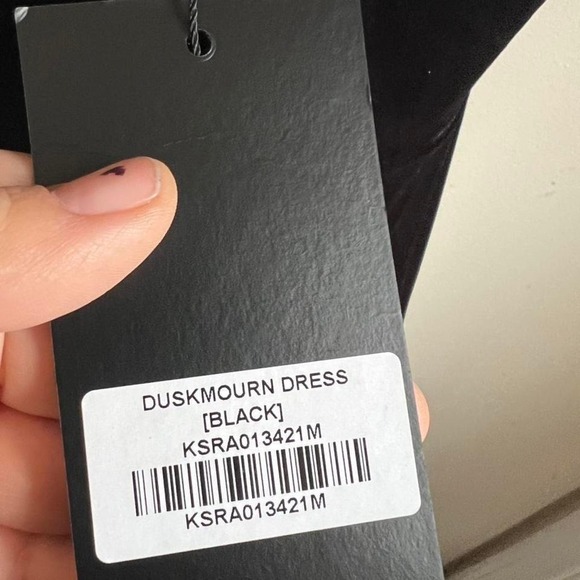 Killstar duskmourn velvet dress size M fairycore style hem - Picture 6 of 6